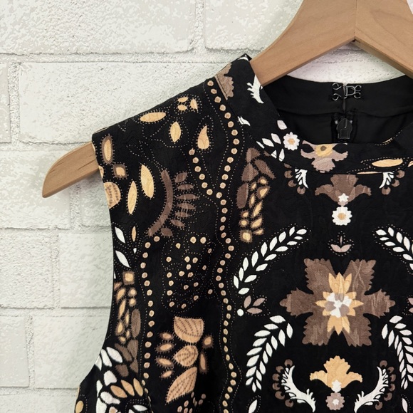 EVA MENDES New York & Co. High Neck Black Sleeveless Dress - Picture 4 of 11